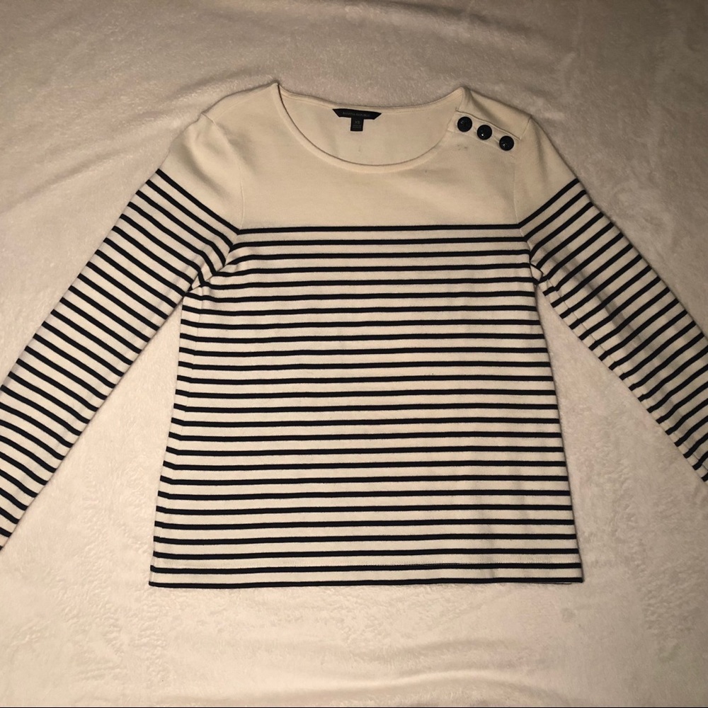 BANANA REPUBLIC Striped Sweater